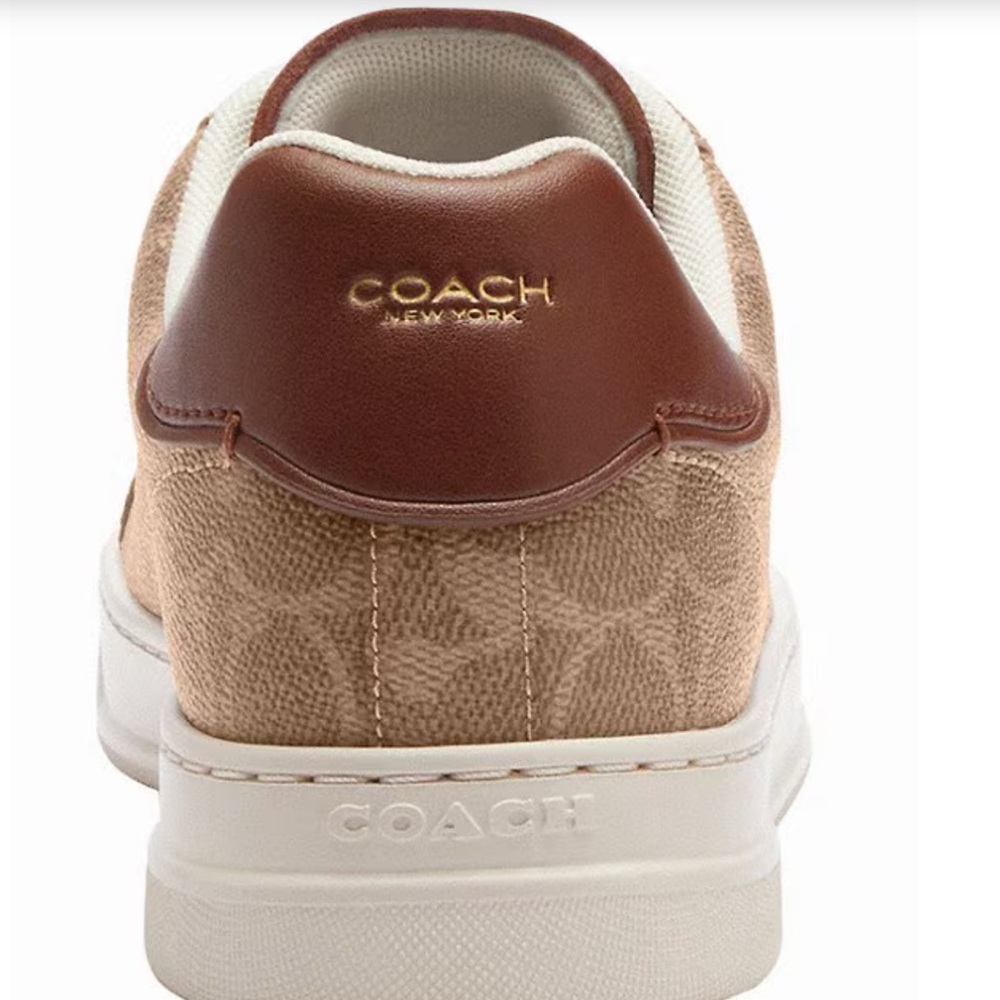 Coach Brown and Cream Sneakers - Picture 2 of 5